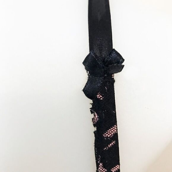 roselle Black Mesh Slip Lingerie With Bra 🌻 - Picture 3 of 10